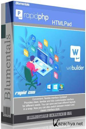 Blumentals WeBuilder / Rapid PHP / Rapid CSS / HTMLPad 2025 18.0.0.263