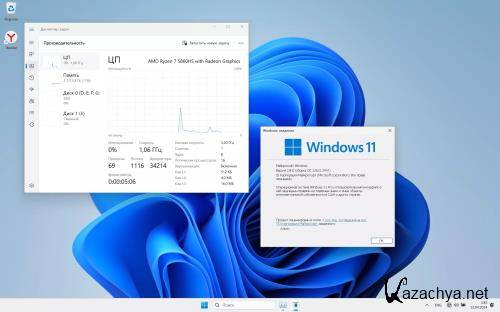 Windows 11 Pro   23H2 Build 22631.3447 x64 (Ru/2024)