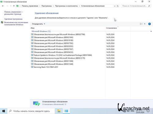 Windows 10 22H2 (build 19045.4412) x64 by Bruxer (Ru/2024)