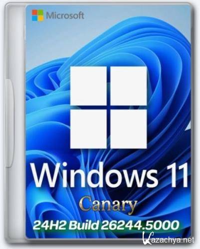Windows 11 Pro 24H2 26244.5000 Update Canary (Ru/2024)