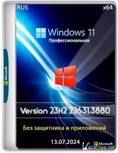 Windows 11 Pro 23h2 22631.3880     (Ru/En/2024)