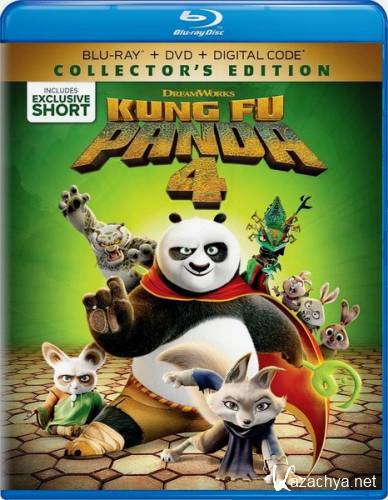 -  4 / Kung Fu Panda 4 (2024) HDRip / BDRip 1080p