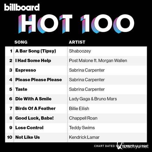 Billboard Hot 100 Singles Chart 14.09.2024 (2024)