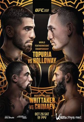 UFC 308:  vs.  / UFC 308: Topuria vs. Holloway (2024) HDTVRip 720