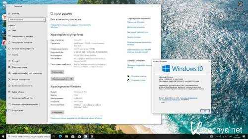 Windows 10 Pro 22H2 Build 19045.5608 Full ���� 2025 (RUS/2025)