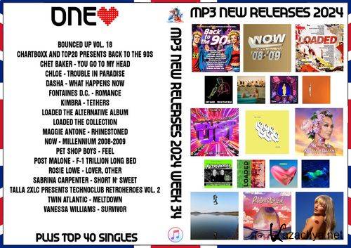 MP3 New Releases 2024 Week 34 (2024) MP3 New Releases 2024 Week 34 (2024)
