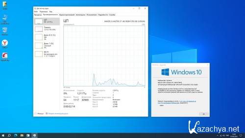 Windows 10 Optima Pro 22H2 19045.5854 x64 (RUS/2025)