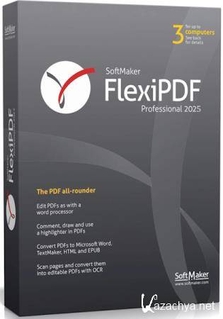 SoftMaker FlexiPDF Pro 2025.416.1204 + Portable SoftMaker FlexiPDF Pro 2025.416.1204 + Portable