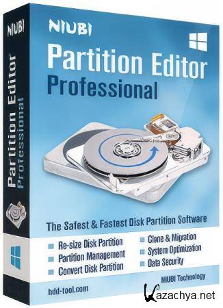 NIUBI Partition Editor 10.3.0 Pro / Technician / Enterprise / Server + Portable